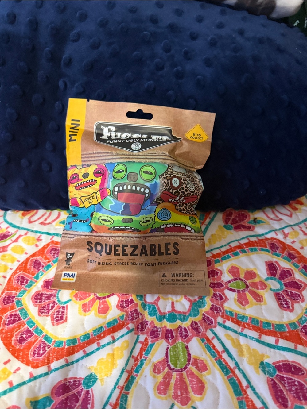 Fuggler Squeezables Mini Stress Relief Toy -multicolor